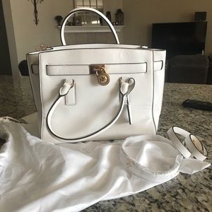 White Michael Kors Purse